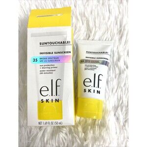 e.l.f.  Skin Suntouchable! Invisible Sunscreen SPF 35 1.69oz  Water Resistent
